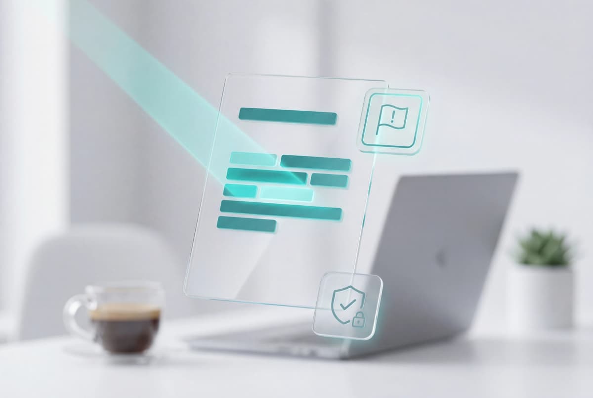 Vinny AI reviewing NDA for freelancer